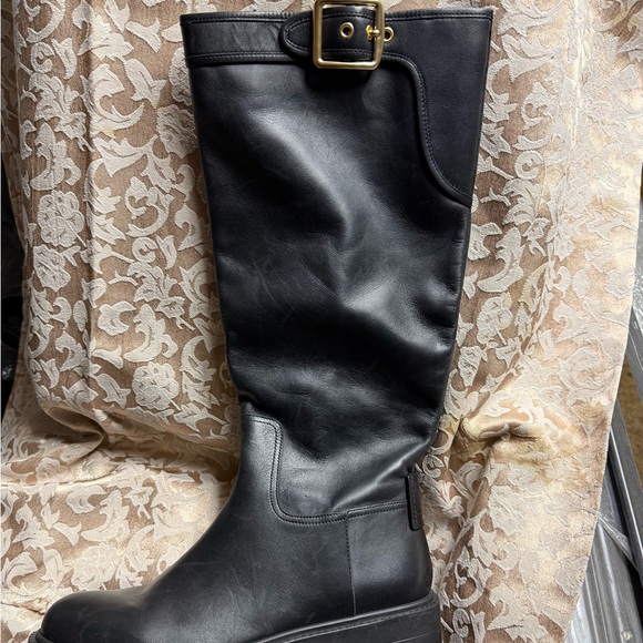 Beautiful coach leather riding boots sz10 - Picture 6 of 7